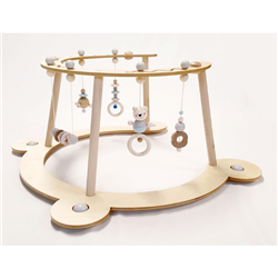 Baby Play Gym and Walker Natural