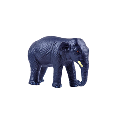 Green Rubber Toys Asian Elephant Mother