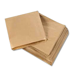 Paper Bag No 4 Long Strung Wrap Brown 270x240mm 500 Pk