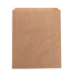 Paper Bag No 1 Long Greaseproof Lined Wrapped Bag Strung Brown 170x140mm Pk500