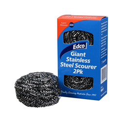 Edco Giant Stainless Steel Scourer 2Pk