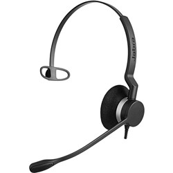 Jabra Biz 2300 USB Wired Mono Headset Black