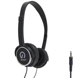 Shintaro Stereo Headphone Volume Limited For Kids Black