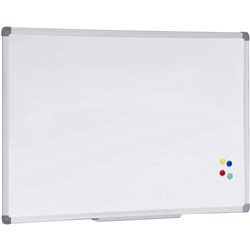 Visionchart OPW Whiteboard 900x600mm Aluminium Frame  