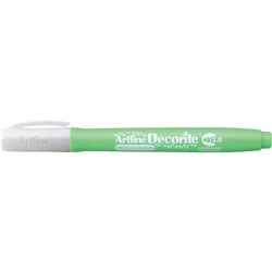 Artline Decorite Metallic Marker Chisel 3.0mm Green Box Of 12