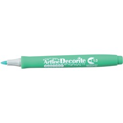 Artline Decorite Pastel Markers Bullet 1.0mm Green Box Of 12