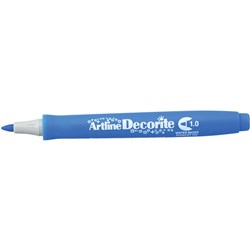 Artline Decorite Standard Markers Bullet 1.0mm Blue Box Of 12