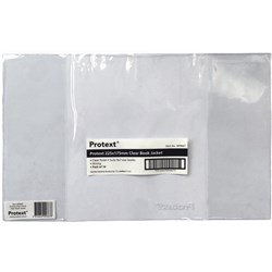 Protext Book Jacket 175x225mm Clear Pack of 10