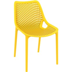 Air Hospitality Cafe Chair Indoor Outdoor Use Stackable Polypropylene Mango