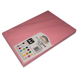 Rainbow Spectrum Board A4 220 gsm Light Pink 100 Sheets