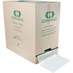 Polycell Degradable Bubble  Wrap Roll 375mm x 100m Green