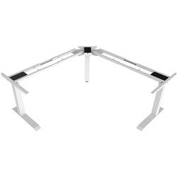 Elevar Vision 3 Motor 90 - 180 Degree Electric Sit-Stand  Desk Frame Only White