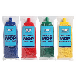 Tuf Commercial Mop Head 400Gm - Yellow