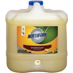 Northfork GECA Commercial Strength Disinfectant Lemon Fragrance15 Litres