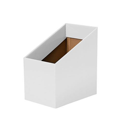 Visionchart Book Box  White  Set of 5