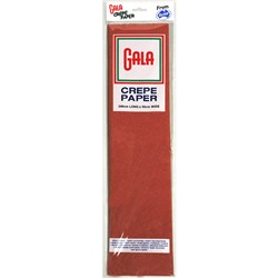 Alpen Gala Crepe Paper 240 x 50cm Ruby Pack Of 12 