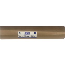 Protext Kraft Packaging Paper Roll 900mm x 340m 60gsm Brown 