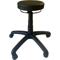 K2 NTR Oxford Round Task Medical Stool Black