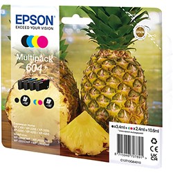 Epson 604 Ink Cartridge Value Pack Of 4 