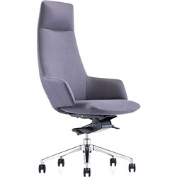 K2 EP Newport Executive Chair High Back Black PU 