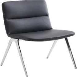 K2 EP Bondi Visitor Chair Black Leather 