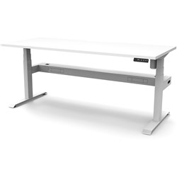 Rapidline Boost Light Single Sided Workstation + Tray 1800W x 750D x 1270mmH White/White