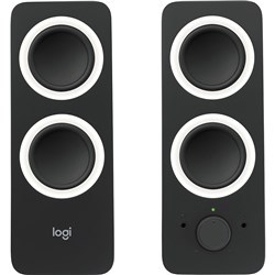 Logitech Z200 Studio Multimedia Speakers Black 