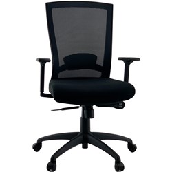 K2 Box Seating PHD Mesh Office Chair Black 