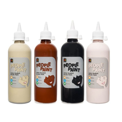 EC People Skin Tone Paint 500ml Set of 4