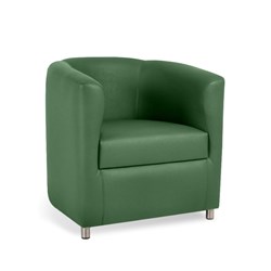 K2 Marbella Darwin Tub Chair Green PU Leather 