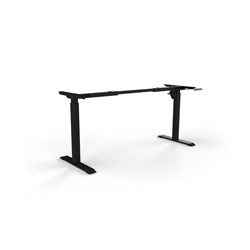 OLG Q-Stand Electric Sit-Stand Desk Frame Only 1500W x 800D x 695-1175mmH Black