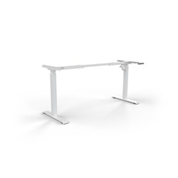 OLG Q-Stand Electric Sit-Stand Desk Frame Only 1500W x 800D x 695-1175mmH White