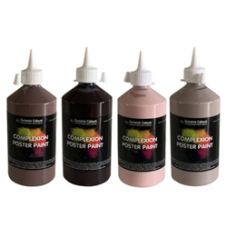 Dynamic Colours Complexion Paint 500ml - Set of 4