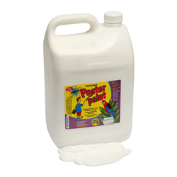 Dynamic Colours Poster Paint 5 Litres - White