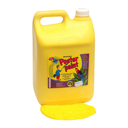 Dynamic Colours Poster Paint 5 Litres - Yellow