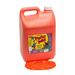 Dynamic Colours Poster Paint 5 Litres - Orange