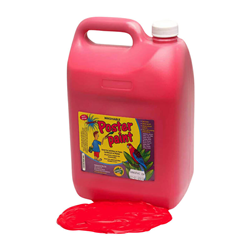 Dynamic Colours Poster Paint 5 Litres - Red