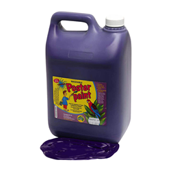 Dynamic Colours Poster Paint 5 Litres - Purple