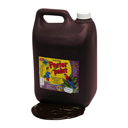 Dynamic Colours Poster Paint 5 Litres - Brown