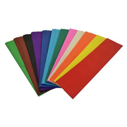 Alpen Crepe Paper Gala 240X50cm Assorted 12 Packs