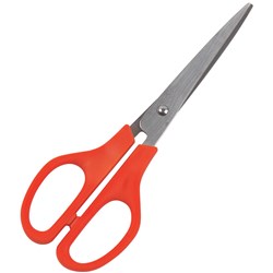 Marbig Scissors 158mm Orange Handle 