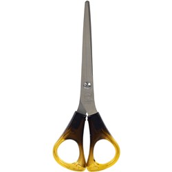 Marbig Dura Sharp Scissors 158mm Amber Handle 