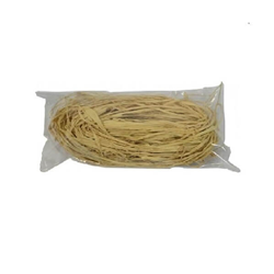 RAINBOW COLOURED RAFFIA 25G Natural 