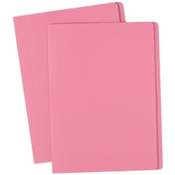 Avery Manilla Folders A4 Pink Box 100
