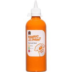 EC Fabric And Craft Paint 500ml Orange 