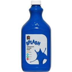 EC Classroom Splash Paint 2 Litres Jelly Belly Blue