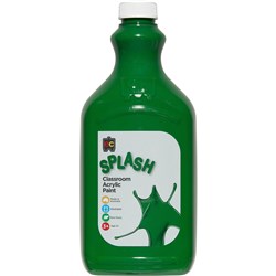 EC Classroom Splash Paint 2 Litres Martian Green