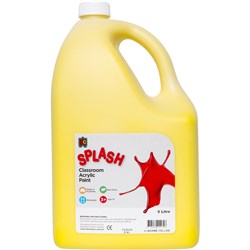 EC Classroom Splash Paint 5 Litres Sunshine Yellow