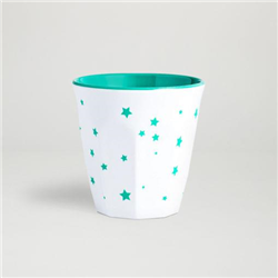 Melamine Tumblers Shooting Stars Green 260ml Set of 12