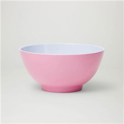 Melamine Bowl Pink 15cm Set of 12